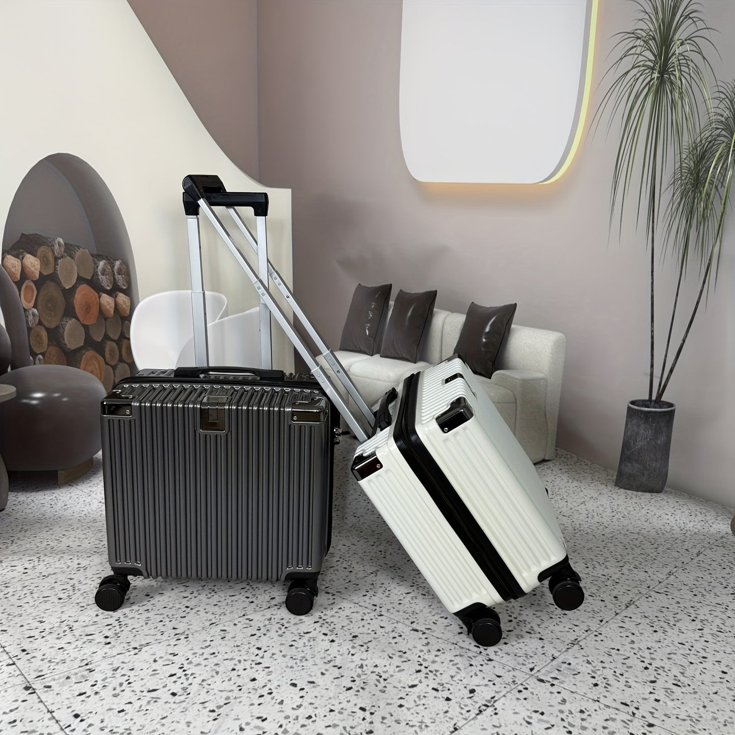 Convenient 18-Inch Fashionable Multifunctional Business Travel Suitcase