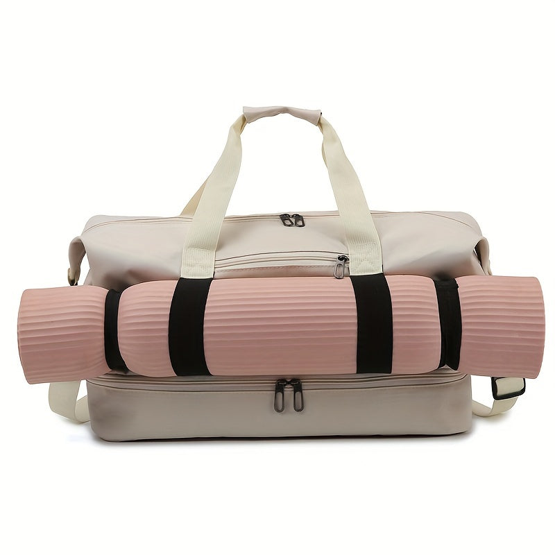 Large Travel Bag Large Capacity Travel Bag | Luggage Bag with Wet and Dry Separation