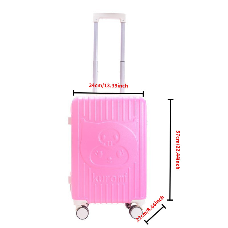 1pc Adorable 20-inch Kawaii Travel Luggage