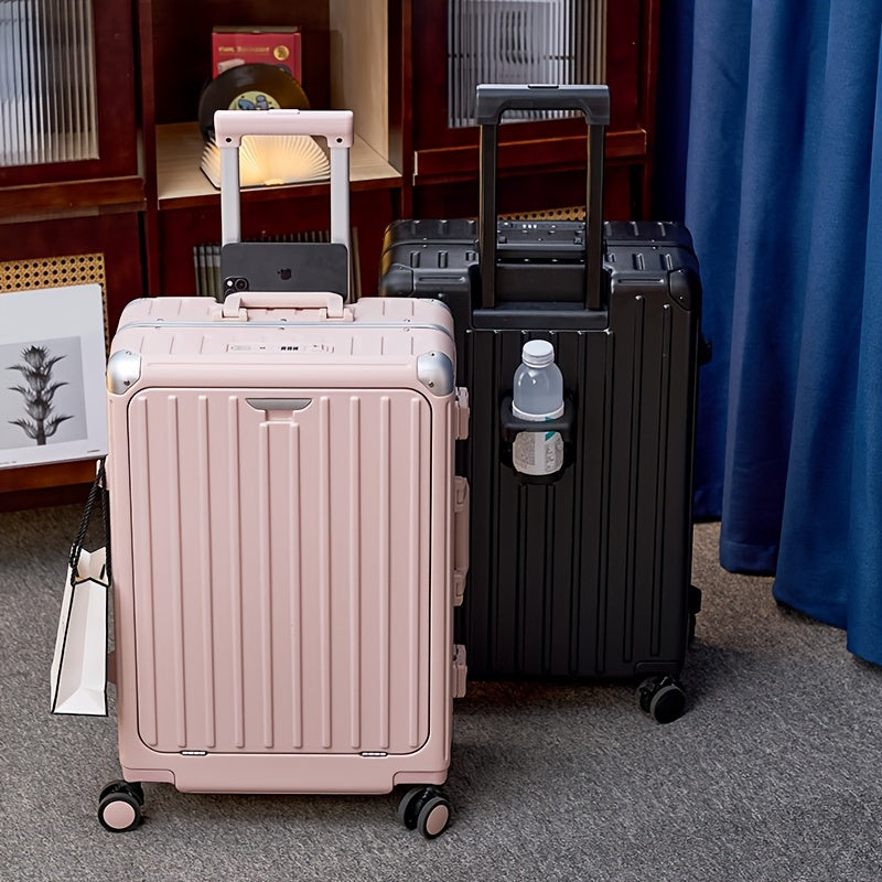 SUPTO Stylish 20-Inch Laptop Suitcase with USB Charging Port