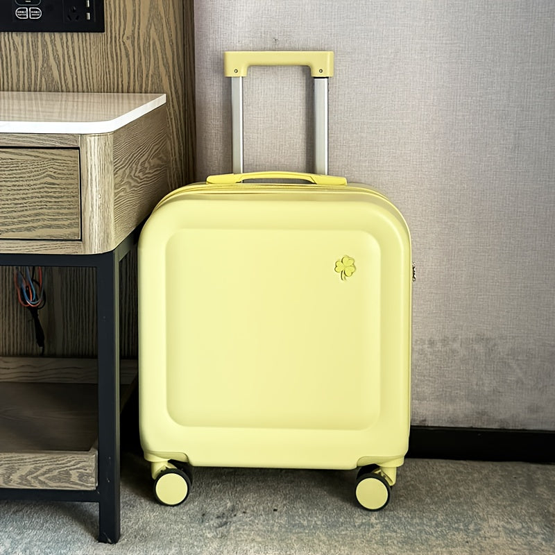 HOMEFISH 18-Inch Lightweight Carry-On Luggage with Spinner Wheels & TSA Lock