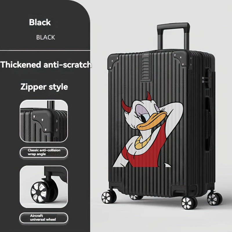 Disney Official Stitch & Minnie Mouse Suitcase with 360° Spinner Wheels