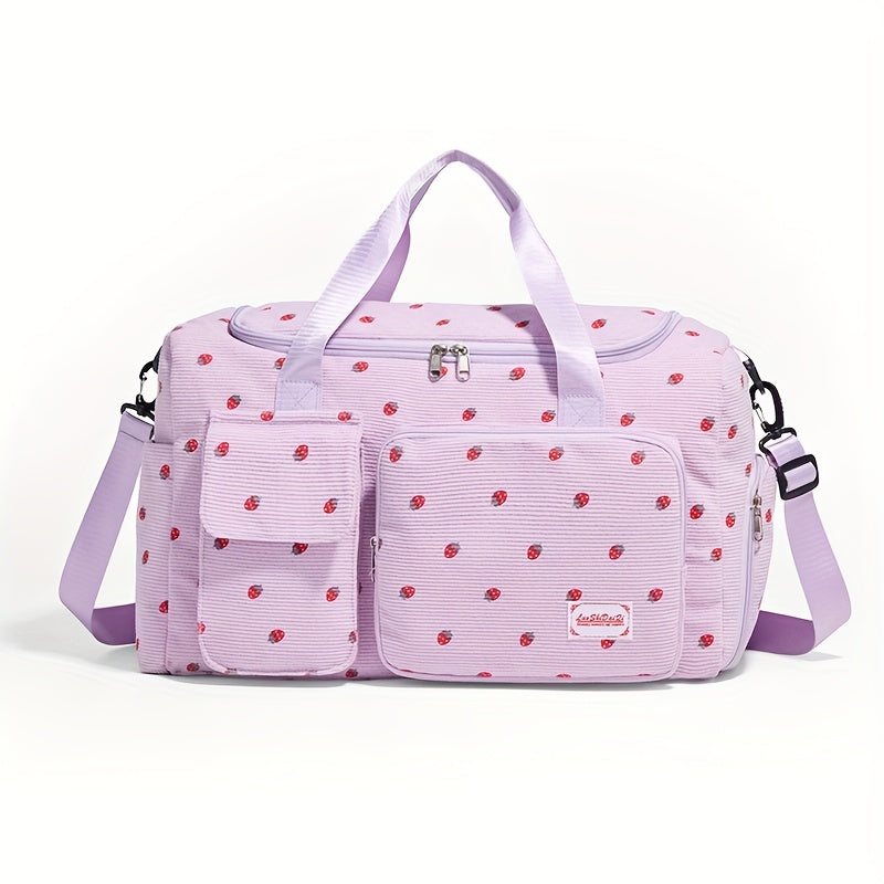 eonothem Large Capacity Travel Tote Bag with Multiple Pockets