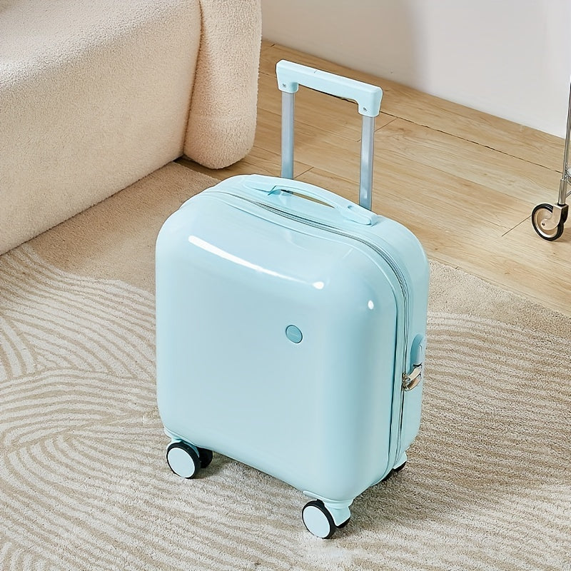 HOMEFISH Macaron Colors HOMEFISH 18-Inch Lightweight Carry-On - Durable PVC