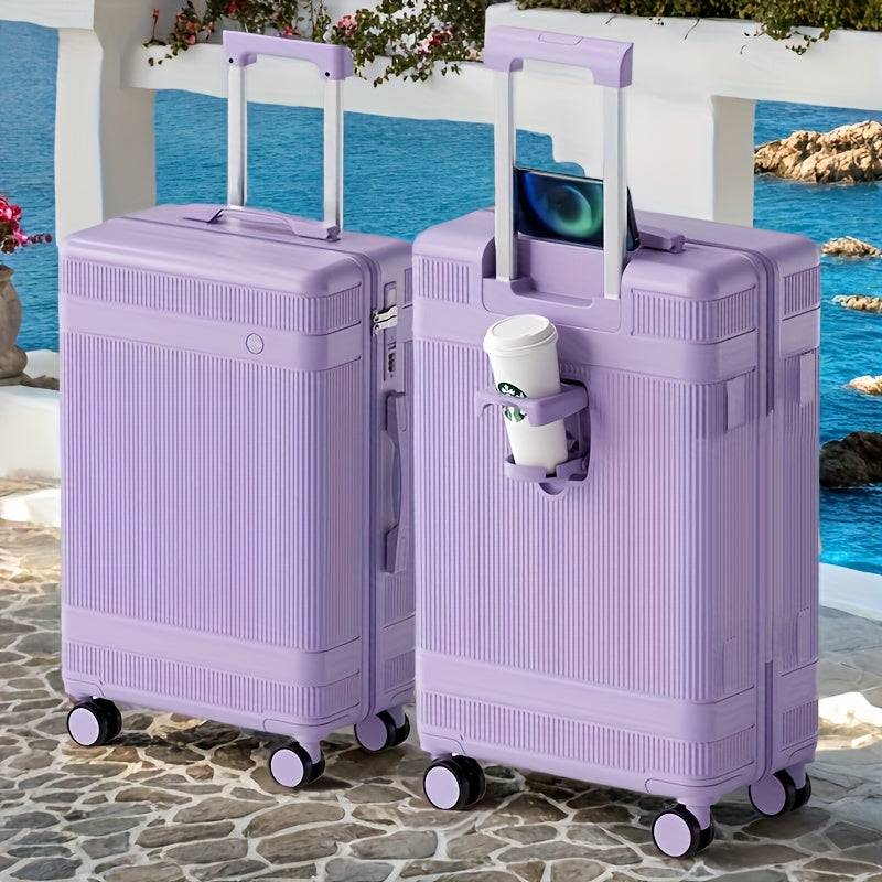 20-inch Large Capacity Hard Shell Suitcase with 4 Spinner Wheels