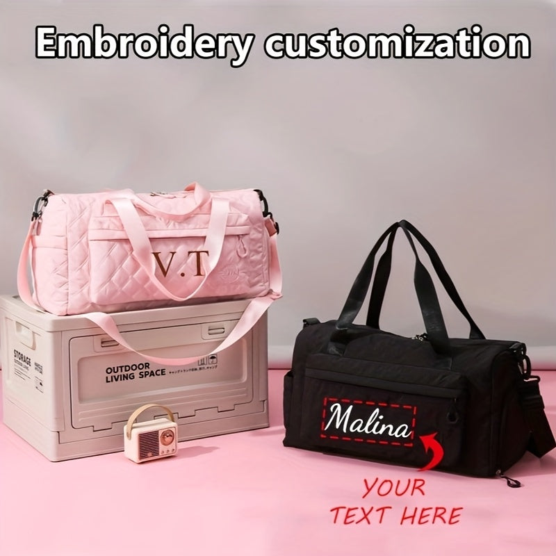 Custom Large Capacity Handheld Storage Bag - Personalized Embroidered