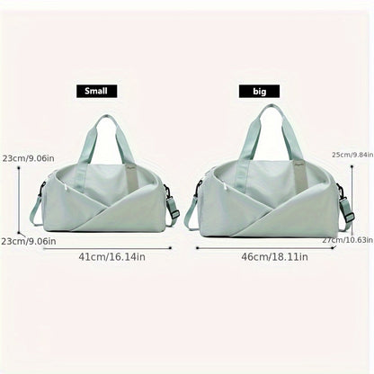 Large Capacity Yoga Gym Duffel Bag for Women - Lightweight