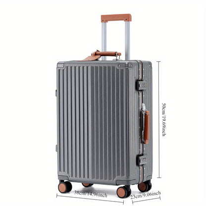 20-inch Luggage Trolley Case, Boarding Case, Aluminum Frame Travel Case
