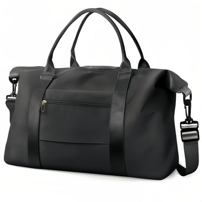 High Quality Gym Bag & Travel Duffel - with Zippered Front Pocket
