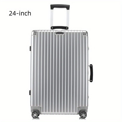 20-Inch Heavy-Duty Aluminum Frame Carry-On Suitcase with TSA Lock
