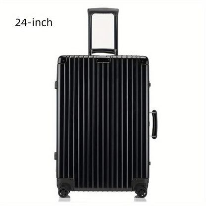 20-Inch Heavy-Duty Aluminum Frame Carry-On Suitcase with TSA Lock