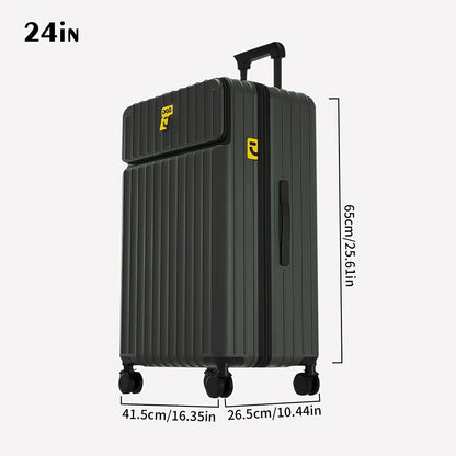 20\u002F24\u002F28 Inch PC Material Pull-on Luggage Set - Multiple Colors Available