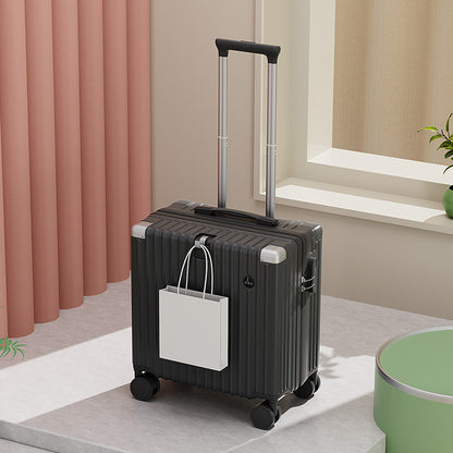 Unisex 18-Inch Carry-On Luggage with TSA Lock