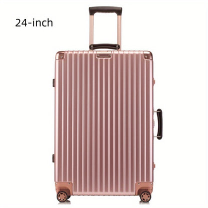 20-Inch Heavy-Duty Aluminum Frame Carry-On Suitcase with TSA Lock