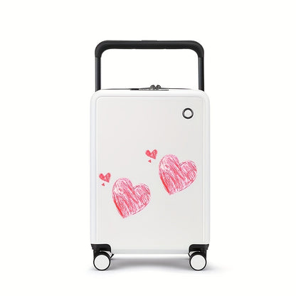 1pc Set of Wide Luggage Trolley Suitcase, Can Board It, Large Capacity Luggage