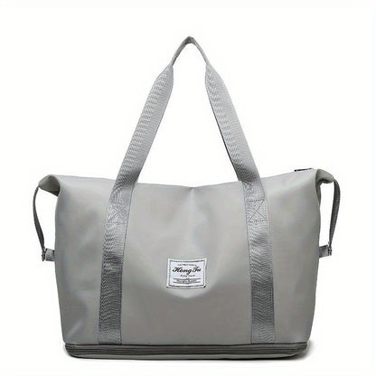 Large Capacity Folding Travel Bag Luggage Tote Gym Foldable Shoulder Bag for Women and Men