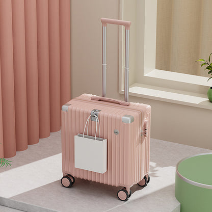 Unisex 18-Inch Carry-On Luggage with TSA Lock