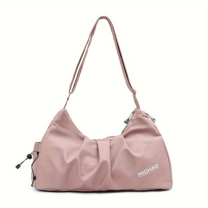 Yoga Bag Women's Sports Fitness Training Bag Fashionable Short Trip Luggage Bag Large Capacity Travel Bag Lightweight Travel Storage Bag
