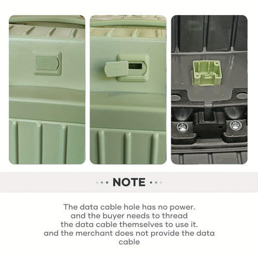 Aluminum Frame Luggage, Large Capacity Luggage, Double Trolley Handle