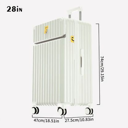 20\u002F24\u002F28 Inch PC Material Pull-on Luggage Set - Multiple Colors Available