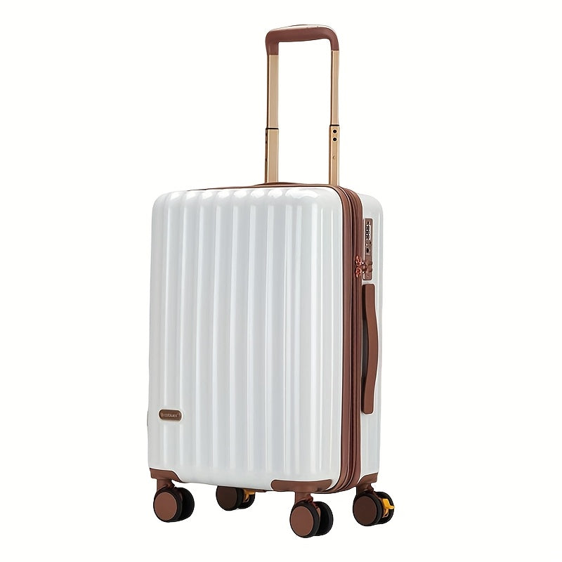 1 Set of 20\u002F24\u002F28-Inch Expandable Pullman Suitcase with Anti-Explosion Zipper