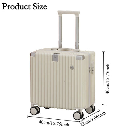 Unisex 18-Inch Carry-On Luggage with TSA Lock