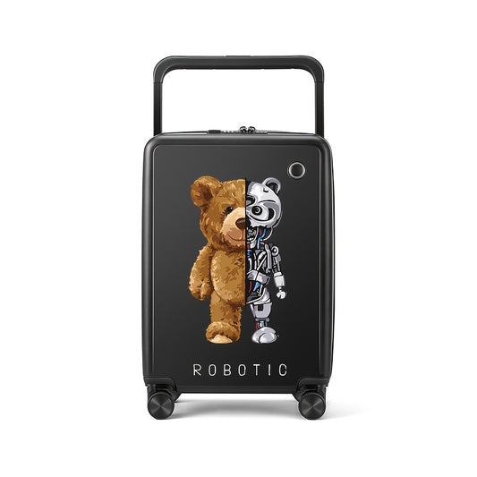 1pc Set of Wide Luggage Trolley Suitcase, Can Board It, Large Capacity Luggage