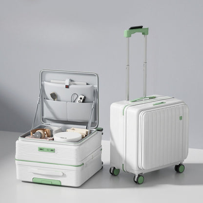 Unisex Multifunctional Small Side-Opening Deep Compartment Luggage