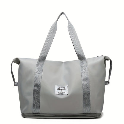 Large Capacity Folding Travel Bag Luggage Tote Gym Foldable Shoulder Bag for Women and Men