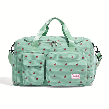 eonothem Large Capacity Travel Tote Bag with Multiple Pockets