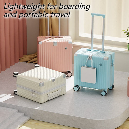 Unisex 18-Inch Carry-On Luggage with TSA Lock