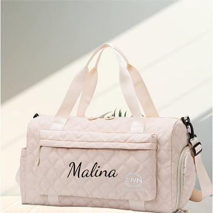 Custom Large Capacity Handheld Storage Bag - Personalized Embroidered