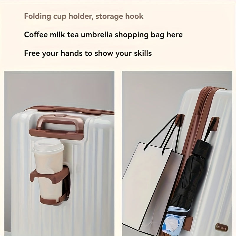 1 Set of 20\u002F24\u002F28-Inch Expandable Pullman Suitcase with Anti-Explosion Zipper