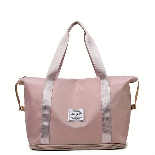Large Capacity Folding Travel Bag Luggage Tote Gym Foldable Shoulder Bag for Women and Men