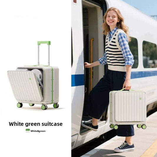 Unisex Multifunctional Small Side-Opening Deep Compartment Luggage