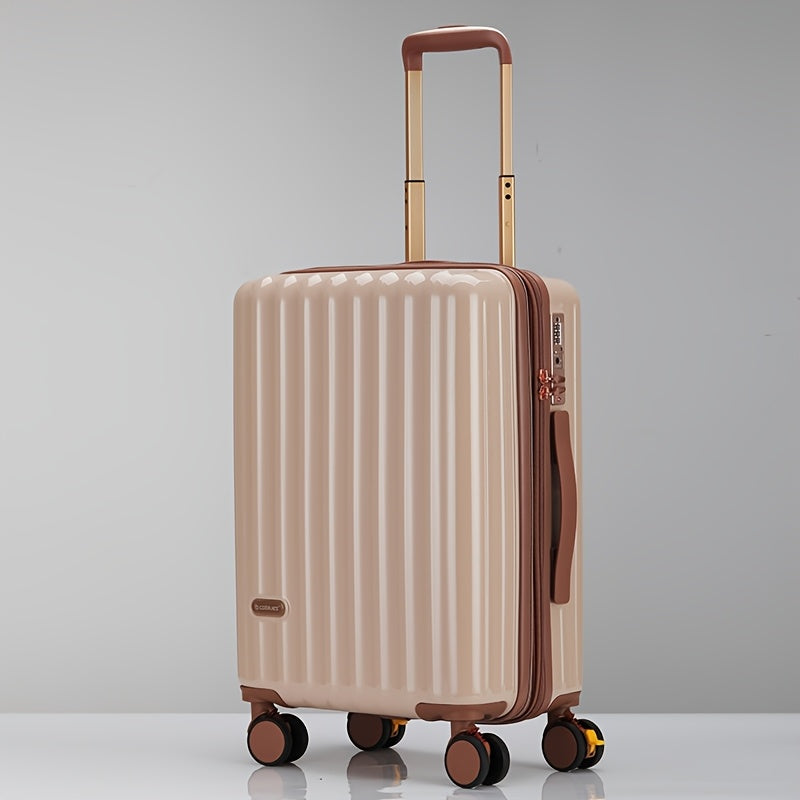 1 Set of 20\u002F24\u002F28-Inch Expandable Pullman Suitcase with Anti-Explosion Zipper