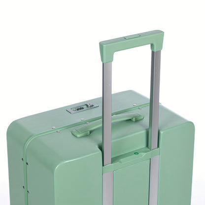 20-Inch Aluminum Frame Suitcase, TSA Approved, Light Luxury Texture Trend Travel New Style