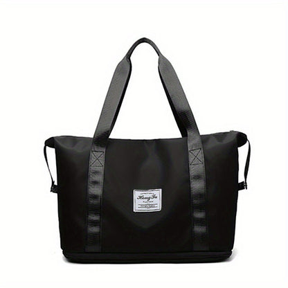 Large Capacity Folding Travel Bag Luggage Tote Gym Foldable Shoulder Bag for Women and Men