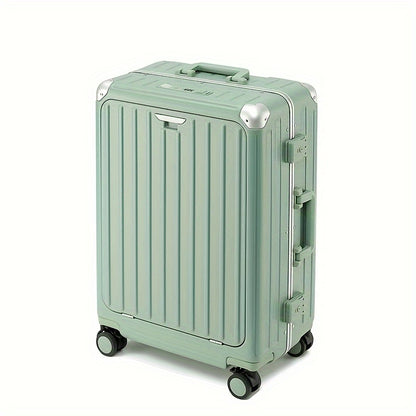 SUPTO Stylish 20-Inch Laptop Suitcase with USB Charging Port