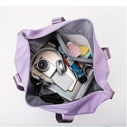 Large Capacity Folding Travel Bag Luggage Tote Gym Foldable Shoulder Bag for Women and Men