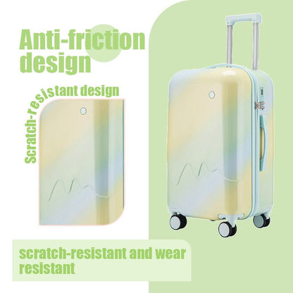 ET Gradient-Style Spinner Suitcase with Telescopic Handle