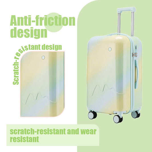 ET Gradient-Style Spinner Suitcase with Telescopic Handle