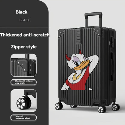 Disney Official Stitch & Minnie Mouse Suitcase with 360° Spinner Wheels