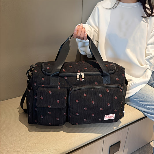 eonothem Large Capacity Travel Tote Bag with Multiple Pockets