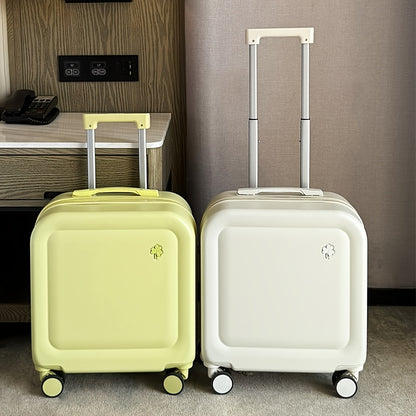 HOMEFISH 18-Inch Lightweight Carry-On Luggage with Spinner Wheels & TSA Lock