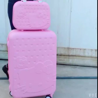 1pc Adorable 20-inch Kawaii Travel Luggage