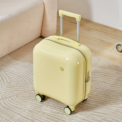 HOMEFISH Macaron Colors HOMEFISH 18-Inch Lightweight Carry-On - Durable PVC