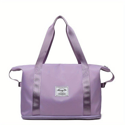 Large Capacity Folding Travel Bag Luggage Tote Gym Foldable Shoulder Bag for Women and Men