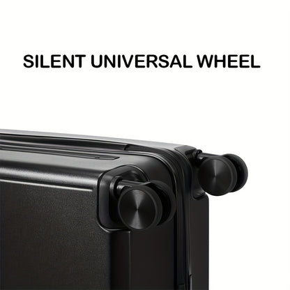 1pc Set of Wide Luggage Trolley Suitcase, Can Board It, Large Capacity Luggage