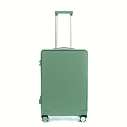 20-Inch Aluminum Frame Suitcase, TSA Approved, Light Luxury Texture Trend Travel New Style